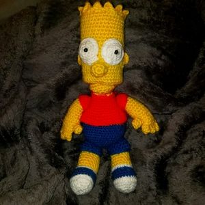 Bart Simpson Plush Handmade Amigurumi